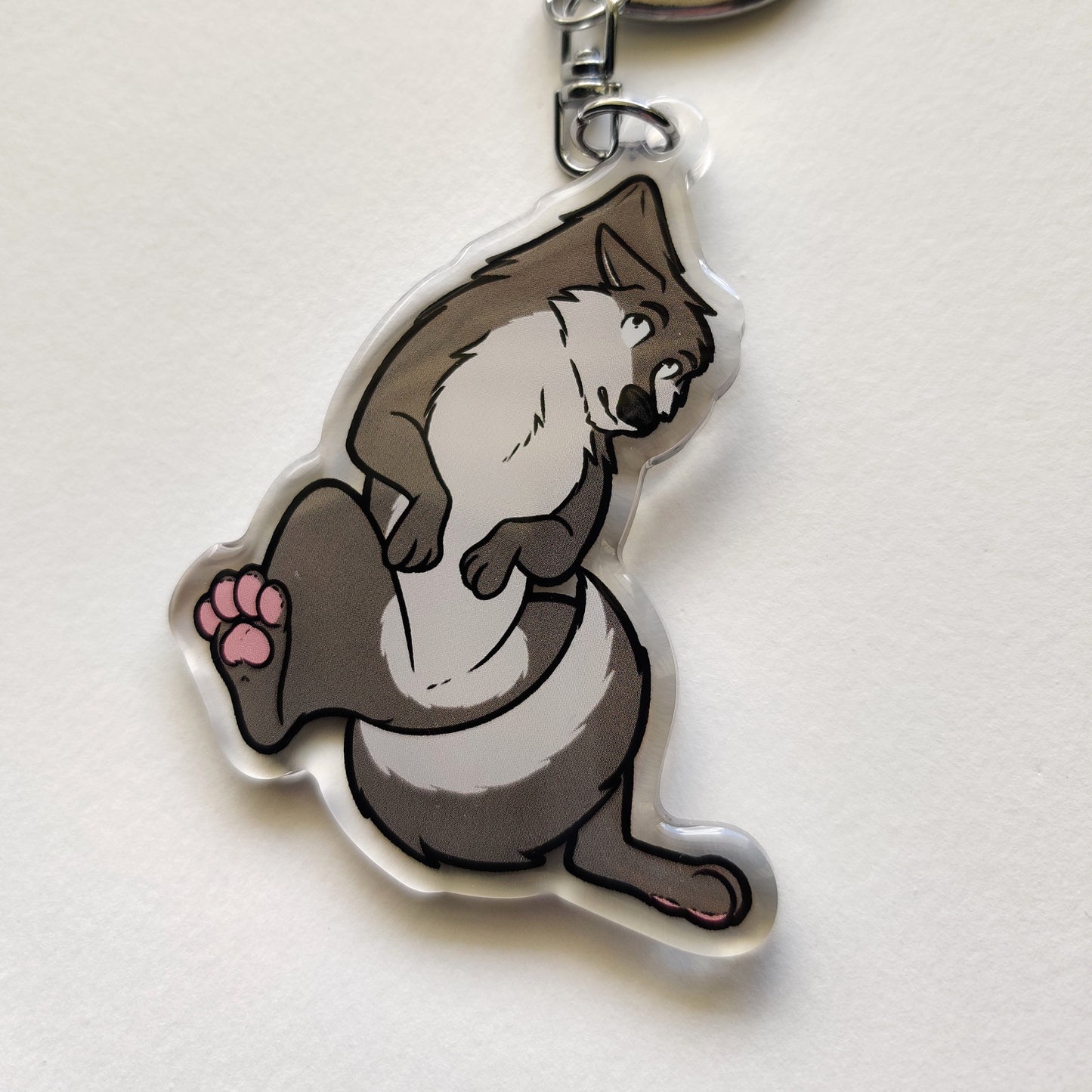 Pocket Werewolf Keychain