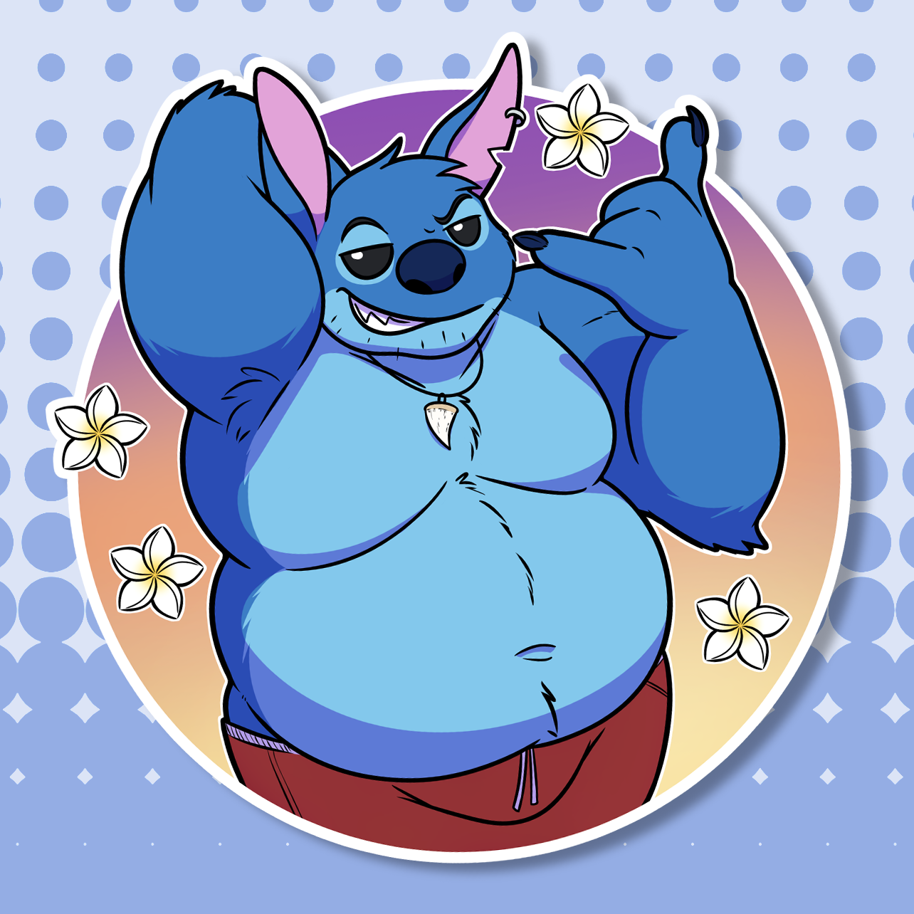 Bara Stitch Sticker