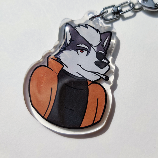 Wolf Keychain