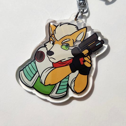 Fox Keychain